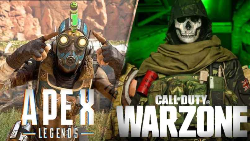 comparativa entre apex legends vs warzone
