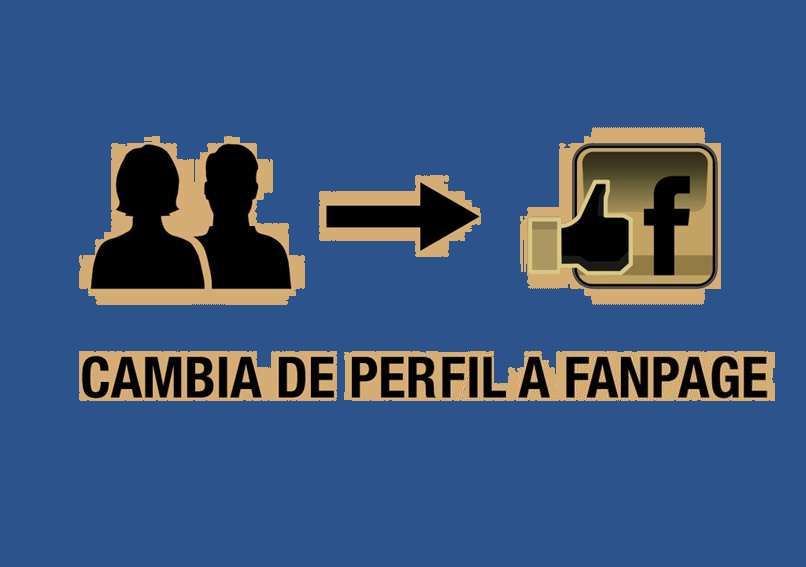 convirtiendo perfil en pagina fan