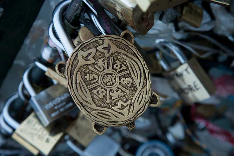 seguridad física con candado