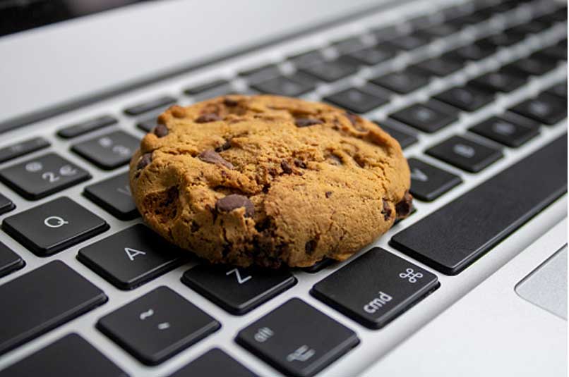 cookies sobre una computadora