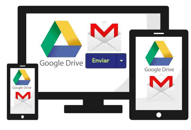 archivos pesados en gmail desde dispositivos