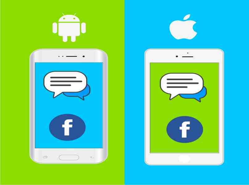 enviar mensajes por facebook desde ios y android