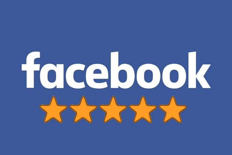 contenido de facebook con cinco estrellas