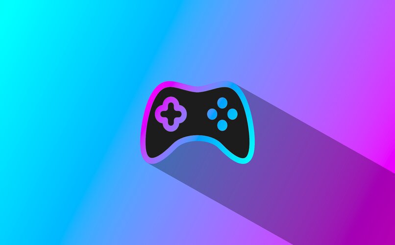 logo de control gamer para videojuegos