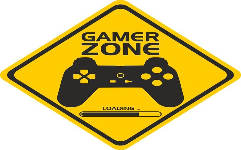 cartel de zona gamer para jugadores de ps5