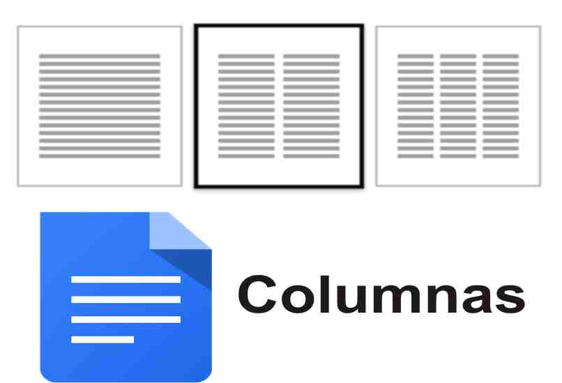 dividir un texto en google docs por columnas