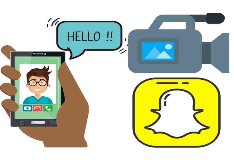 iniciar videollamada con Snapchat