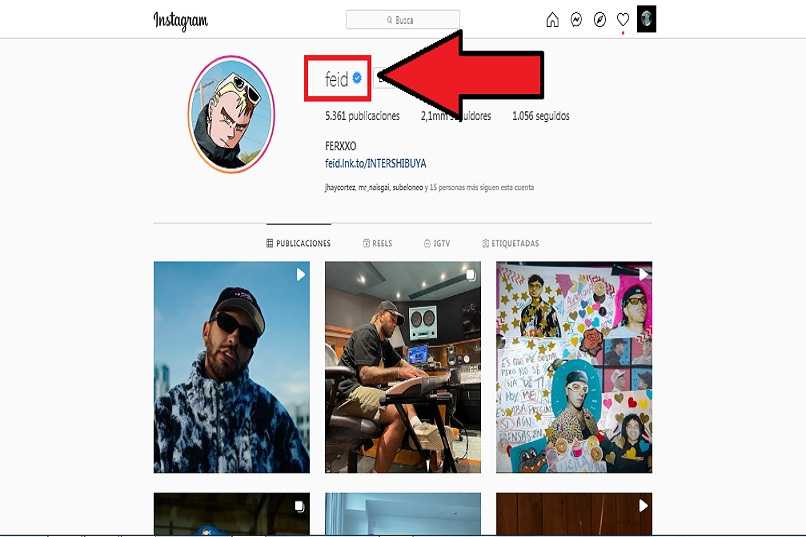 cuenta de instagram de feid