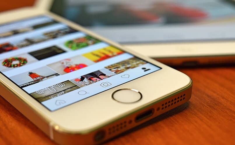 explorador de instagram en iphone
