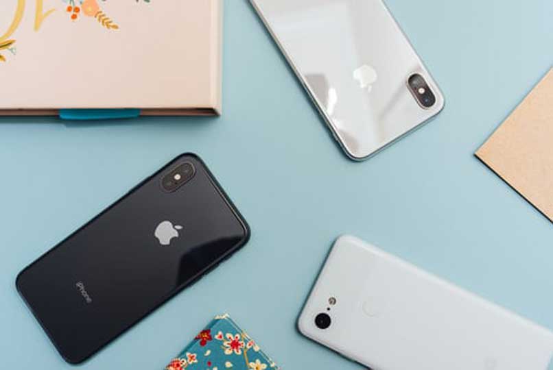 iphone de colores variados