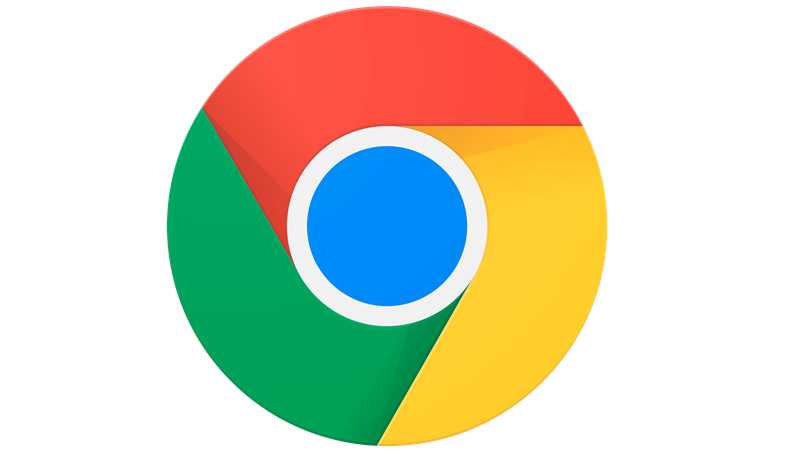 logo de navegador web google chrome
