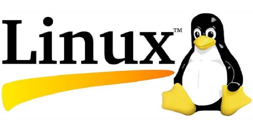 emblema de sistema linux fondo blanco