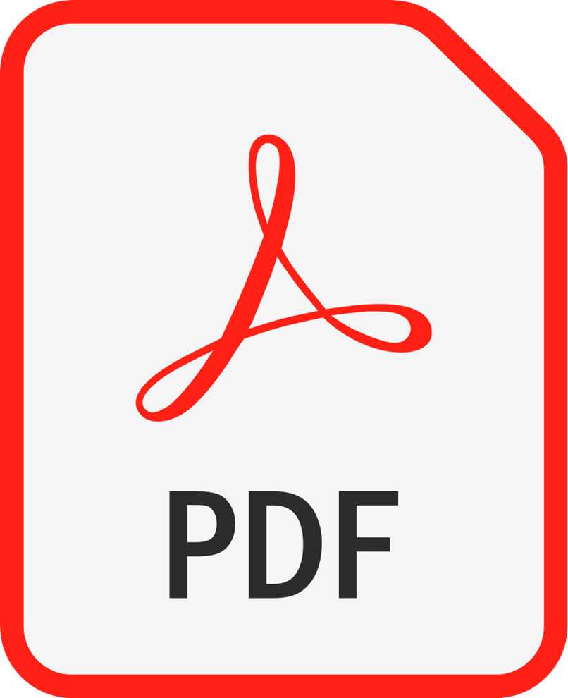 logo de formato PDF