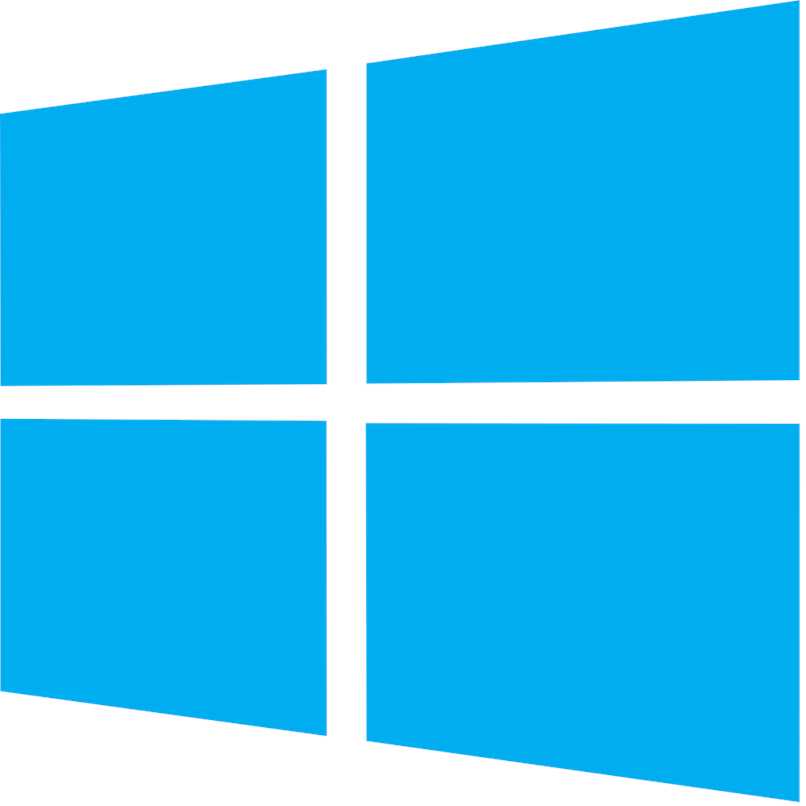logo oficial de windows 10