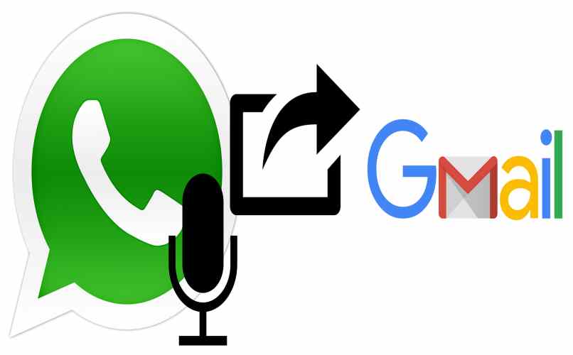 mandar un audio de whatsapp por gmail
