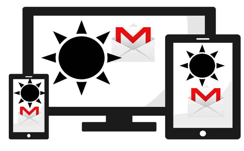 poner modo oscuro en gmail en dispositivos