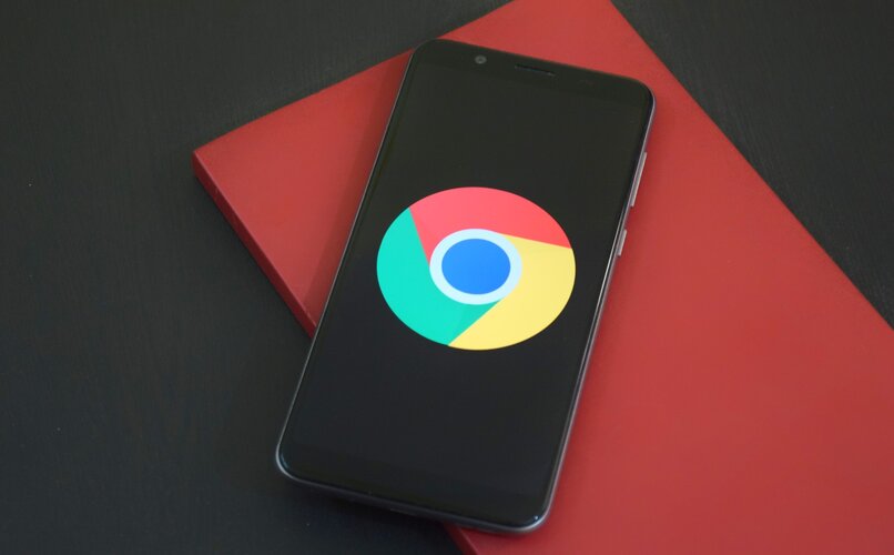 movil android con app de google chrome