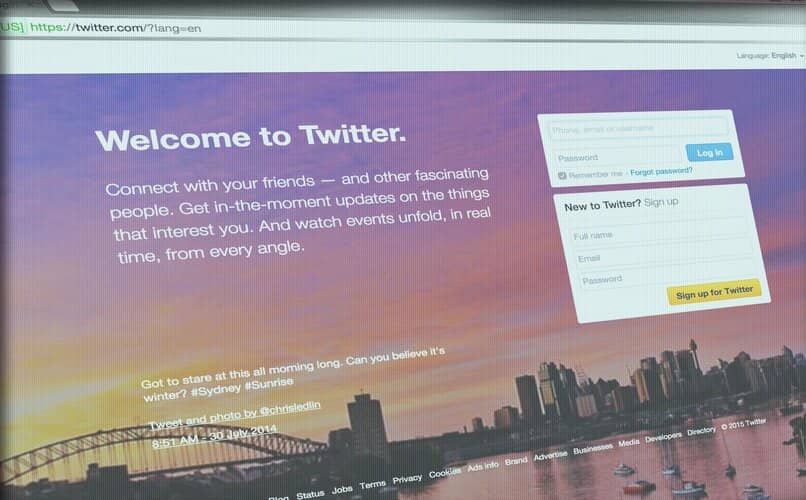 sitio web oficial de twitter en ordenadores