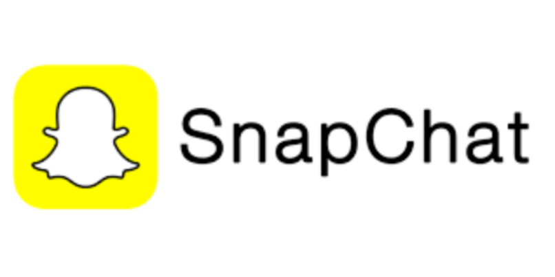 emblema de snapchat fondo blanco