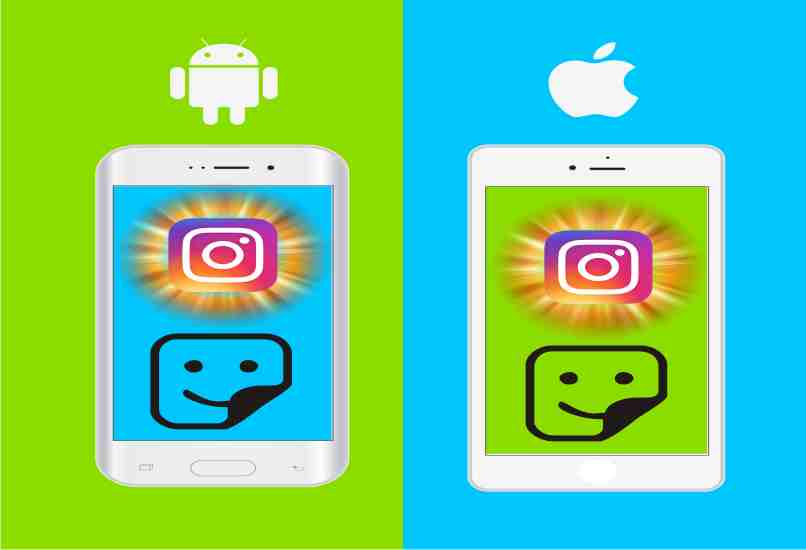 stickers de brillo instagram en ios y android
